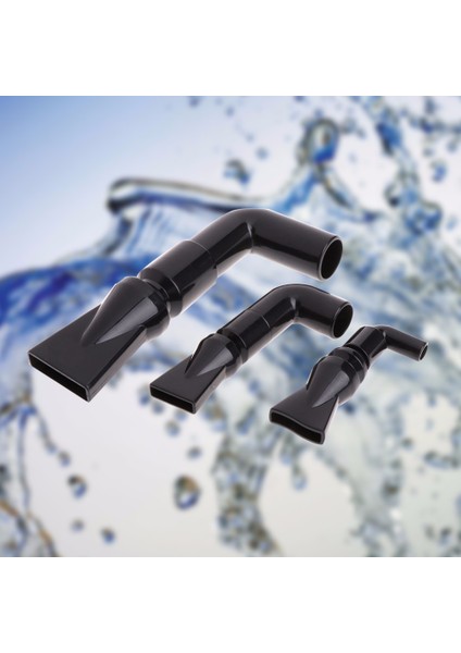 S Tarzı 1 Adet Siyah Akvaryum Tankı Pompa Ördek Ağzı Su Çıkışı Nozulu Ördek Ağzı Dönüş Boru Bağlantı Parçası Boyut Yüksek C42 (Yurt Dışından) modelleri