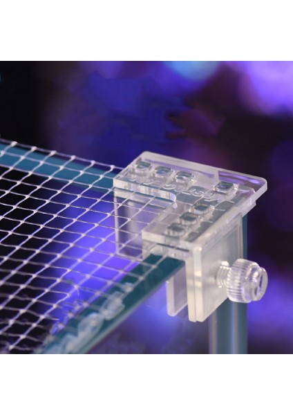 1 Metre Net - 4 Klip Stili Vastocean Akvaryum Balık Kendin Yap Görünmez Ağ Net Şeffaf Fileli Balık Tankı Zıplamaya Karşı Ağ Kaçma Engelleme Değiştirme Ağı (Yurt Dışından) modelleri