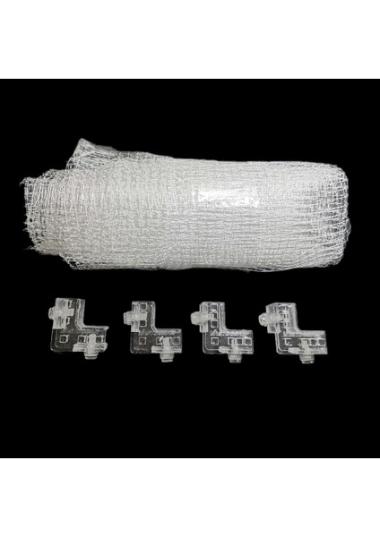 1 Metre Net - 4 Klip Stili Vastocean Akvaryum Balık Kendin Yap Görünmez Ağ Net Şeffaf Fileli Balık Tankı Zıplamaya Karşı Ağ Kaçma Engelleme Değiştirme Ağı (Yurt Dışından) indirimleri