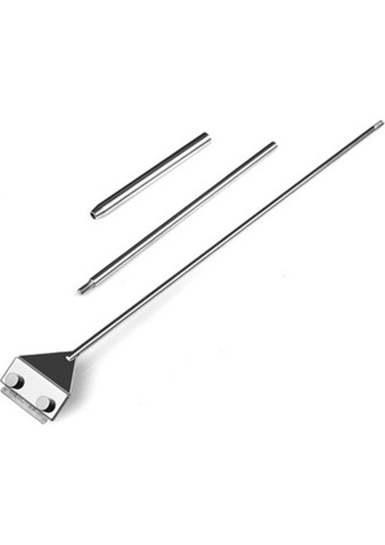 46CM Tarzı Paslanmaz Çelik Akvaryum Balık Tankı Yosun Temizleme Bıçağı Sucul Bitki Ot Temizleme Çoklu Araç Temizleyici Kiti Seti (Yurt Dışından) modelleri