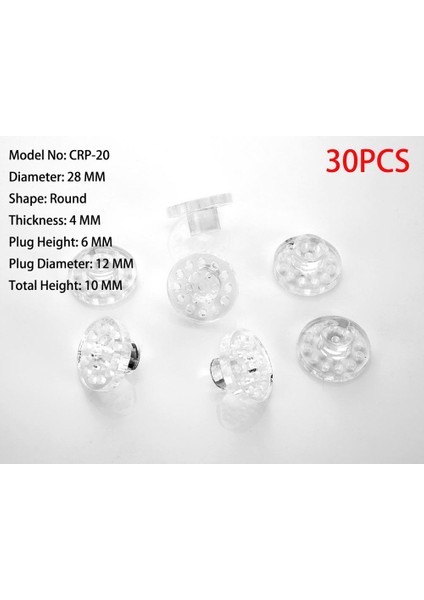 Yuvarlak Parçalar 30 Adet Tarzı Deniz Kaynakları Mercan Kaide Destek Çerçevesi Akrilik Mercan Parça Fiş Raf Tutucu Destek Deniz Akvaryumu Aksesuarları (Yurt Dışından)