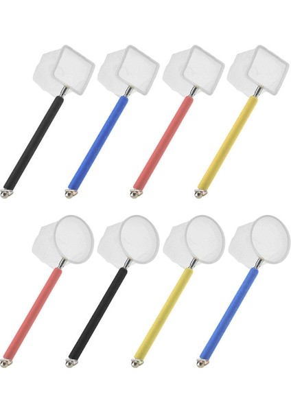 B Tarzı Akvaryum Geri Çekilebilir 3D Paslanmaz Çelik Balık Ağı Cep Karides Yakalama Balık Tankı Temizleme Ağı Yuvarlak Kare Şekil (Yurt Dışından) fiyatları