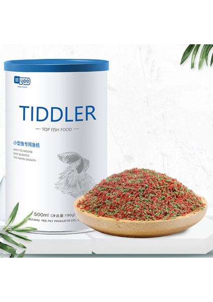 200ML 1.0mm Stili Yee Balık Tankı Guppy Lamba Ailesi Betta Küçük Tropikal Trafik Lambası Akvaryum Yemleri - Akvaryum Balık Yemi (Yurt Dışından)