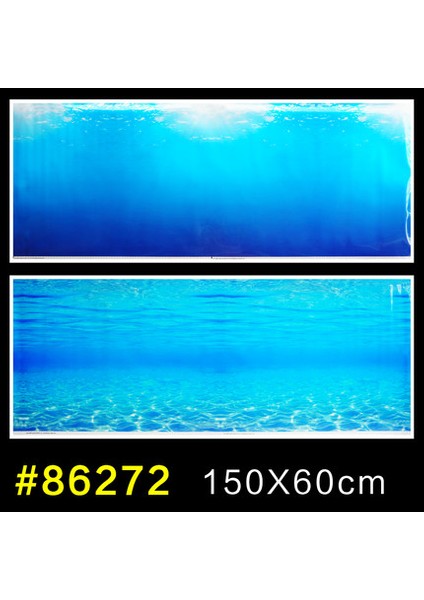 86252 Xl 150-60CM Stili Akvaryum Arka Plan Kağıt Duvar Resimli Balık Tankı Duvar Kağıdı Çift Taraflı Kayalık Okyanus Su Ot Juwel Arka Plan Boyama (Yurt Dışından)