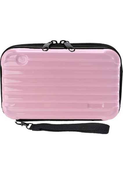 Çok Renkli Çok Fonksiyonlu 7 Inç Küçük Bavul Kozmetik Çantası B (Yurt Dışından)