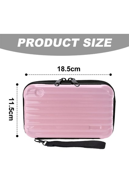 Çok Renkli Çok Fonksiyonlu 7 Inç Küçük Bavul Kozmetik Çantası B (Yurt Dışından) modelleri