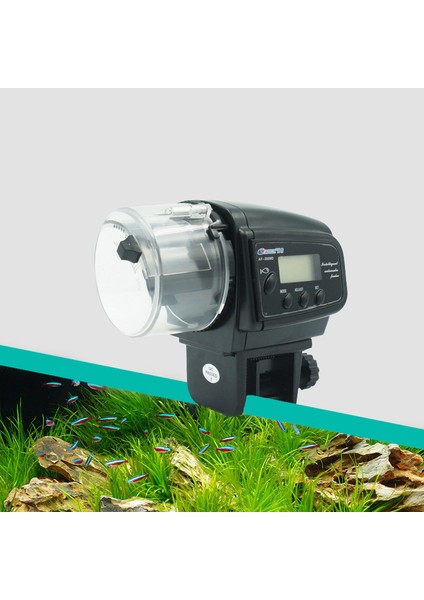 AF-2005D Stili 1 Ünite Ayarlanabilir Otomatik Akvaryum Zamanlayıcı Otomatik Balık Tankı Havuzu Yiyecek Besleyici LCD ile Akvaryum Tankı Otomatik Balık Besleyici (Yurt Dışından) indirimleri