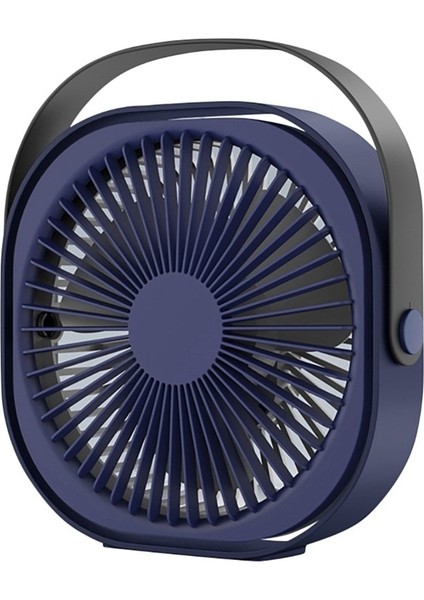 M102 4000MAH Şarj Edilebilir Mini Masaüstü Fan - Beyaz (Yurt Dışından)