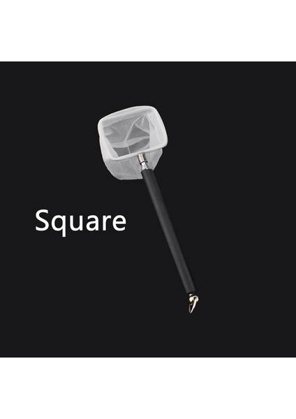 Kare Tarzı 3D Akvaryum Ağı Balık Tankı Temizleyici Ağları Esnek Yuvarlak Kare Dayanıklı Akvaryum Temizlik Malzemeleri (Yurt Dışından)