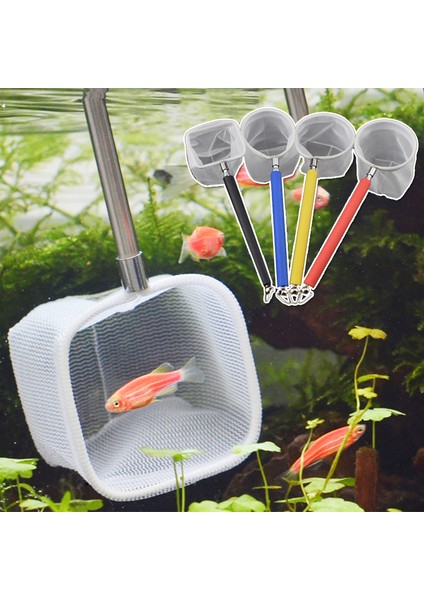 Kare Tarzı 3D Akvaryum Ağı Balık Tankı Temizleyici Ağları Esnek Yuvarlak Kare Dayanıklı Akvaryum Temizlik Malzemeleri (Yurt Dışından) modelleri