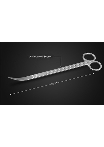 No.2 Tarzı Akvaryum Su Ürünleri Bakım Aracı Seti Uzun Saplı Cımbız ve Budama Aracı Kiti Canlı Bitkiler Çimler Için (Yurt Dışından)