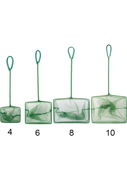 Yeşil Stil 8 Inç Ev Akvaryumu Aksesuarları Için Kullanışlı Taşınabilir Uzun Saplı Balık Tankı Temizleme Ağıçıbalama Ağı (Yurt Dışından)