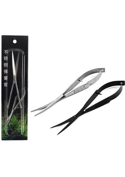 Gümüş Bend Stili Paslanmaz Çelik Kavisli Dikiş Yayı Veya Peyzaj Bakım Araçları Için Sualtı ve Akvaryumlar Sualtı Bitkileri Veya (Yurt Dışından) fiyatları