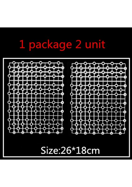 Filtre Plakası Stili 2 Paket Mercan Aşılık Takımları ile Deniz Akvaryumu Mercan Üretimi Için Destekleyici Sünger Ped.filtre Plakası Desteği (Yurt Dışından)