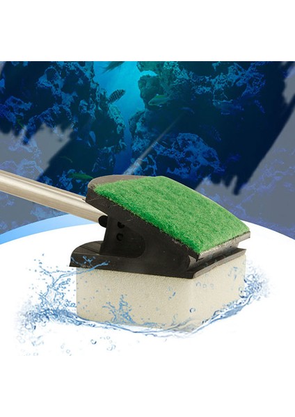 Kırmızı Stil 48CM Akvaryum Temizlik Fırça Tank Temizleme Araçları Seti Balık Ağı Çakıl Tarama Yosun Kazıyıcı Çatal Sünger Fırça Cam Temizleyici (Yurt Dışından) fırsatları