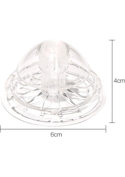 Beyaz Stil Beyaz Şeffaf Salyangoz Tuzak Yakalayıcı Bitki Planaryen Zararlı Plastik Yakalama Aracı Bitki Tank Kutu Akvaryum Çevre Temiz Sıcak Sülük U1M9 (Yurt Dışından)