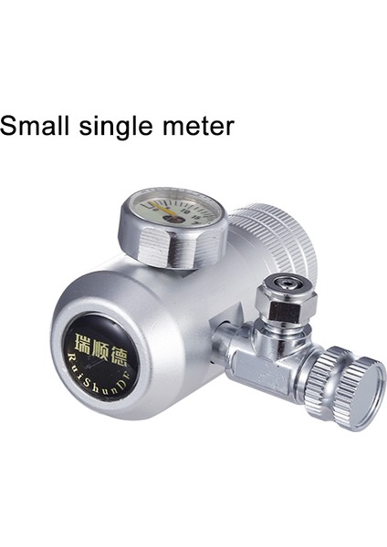 Küçük Tek Metre Tarzı W21.8 Akvaryum Co2 Regülatörü Solenoid Valf Kiti Kabarcık Sayacı Balık Tankı Kendin Yap Co2 Kontrol Sistemi Reaktör Jeneratör Basınç Düşürücü (Yurt Dışından)