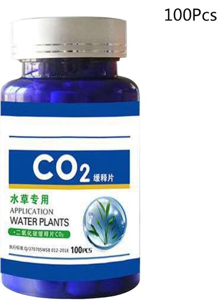 2SS202805-100 Stili Akvaryum Co2 Tableti Karbon Dioksit Difüzörü Su Bitkisi Çim Balık Tankı Aksesuarları (Yurt Dışından)
