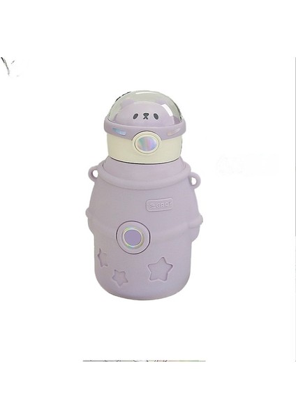 Astronot Çocuk Çelik Matara Matara Suluk 500ML (Yurt Dışından)