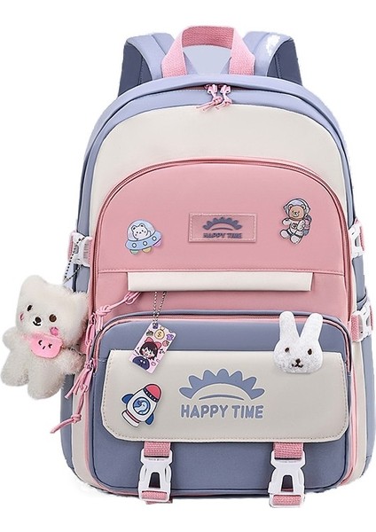 Sevimli Öğrenci Sırt Çantası - Koyu Mavi (Yurt Dışından) indirimleri