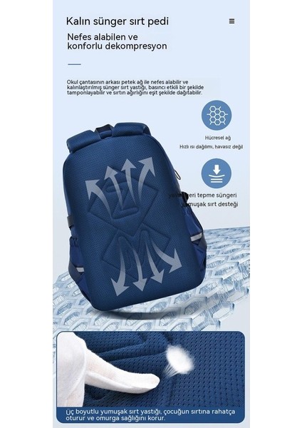 Yeni Ilkokul Öğrencisi Okul Çantası Erkek 6-9 Yaşında Hafif Rahat Çocuk Sırt Çantası Büyük Kapasiteli Öğrenci Sırt Çantası Sınıf 1-3 (Yurt Dışından) fırsatları
