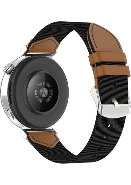 Huawei Watch Gt 5 41MM Için Naylon Deri Hibrit Dokuma Kayış (Yurt Dışından) fiyatları