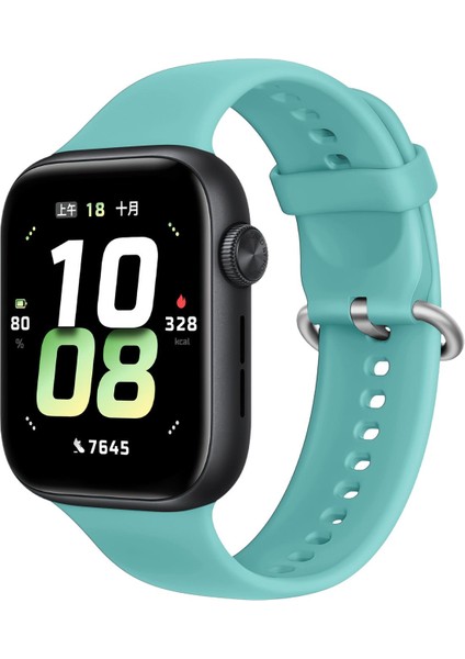 Onur Izle 5 Için Gümüş Toka Silikon Kayış (Yurt Dışından)