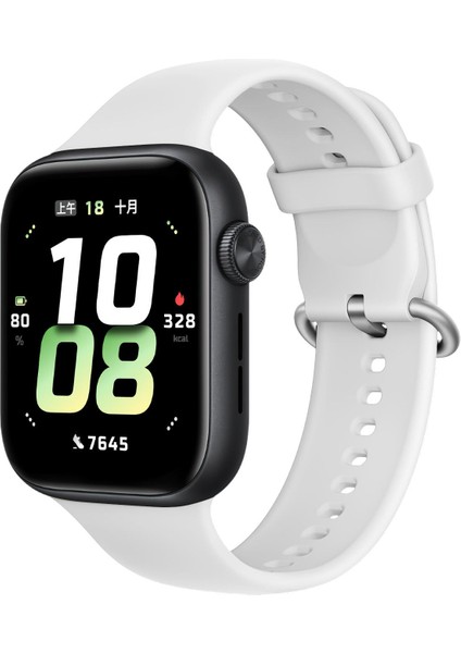 Onur Izle 5 Için Gümüş Toka Silikon Kayış (Yurt Dışından)