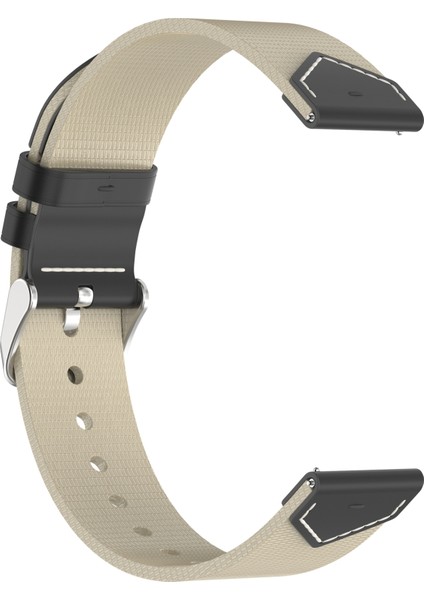 Huawei Watch Gt 5 41MM Için Naylon Deri Hibrit Dokuma Kayış (Yurt Dışından) fırsatları