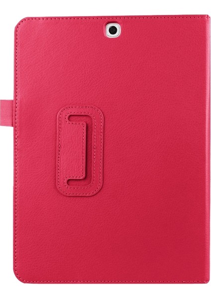 Galaxy Tab S2 9.7 / T815 Için Litchi Texture Akıllı Pu Kılıf (Yurt Dışından) modelleri