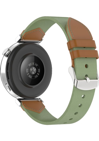Huawei Watch Gt 5 41MM Için Naylon Deri Hibrit Dokuma Kayış (Yurt Dışından) fiyatları