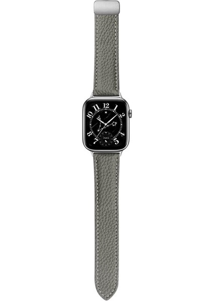 Honor Watch 5 Için Litchi Doku Deri Saat Kayışı (Yurt Dışından)