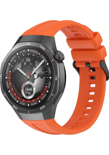 Huawei Watch Gt 5 Pro 46MM Için Silikon Saat Kayışı (Yurt Dışından)