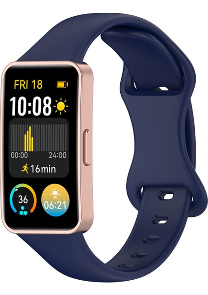 Huawei Band 9/8 Için Ince Silikon Watch Band (Yurt Dışından)