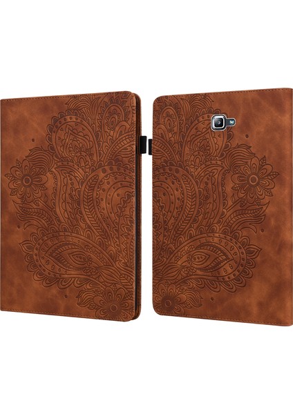 Samsung Galaxy Tab A 10.1 (2016) T580 Için Tpu+Pu Kılıf (Yurt Dışından)