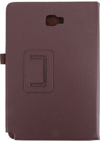 Tab A 10.1 (2016) / P585 Için Litchi Dokulu Pu Kılıf (Yurt Dışından) modelleri