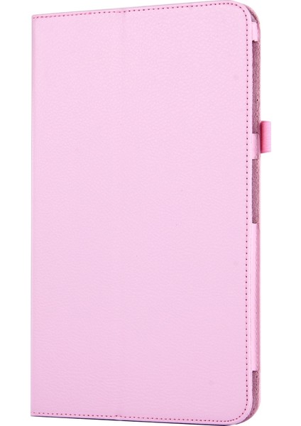 Galaxy Tab A 10.1 / T580 Için Litchi Dokulu Pu Kılıf (Yurt Dışından)