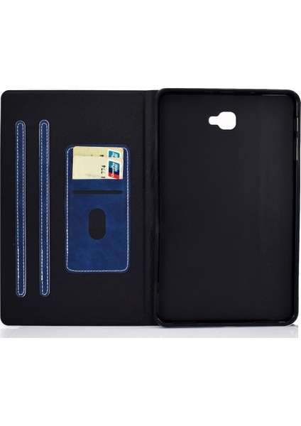 Samsung Galaxy Tab A 10.1 (2016) T580/T585 Için Deri Kılıf (Yurt Dışından)