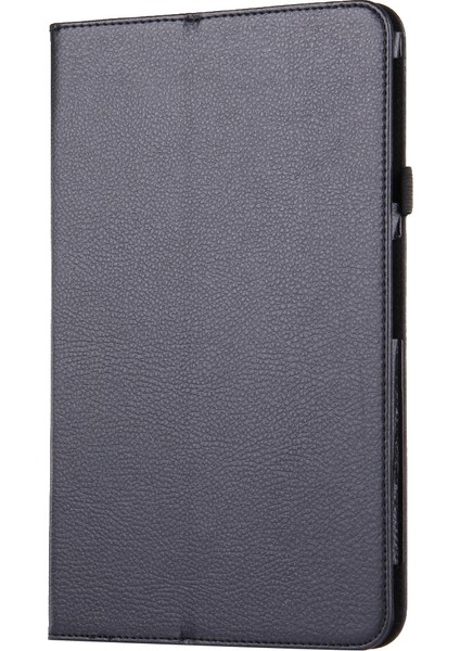 Galaxy Tab A 10.1 / T580 Için Litchi Dokulu Pu Kılıf (Yurt Dışından)