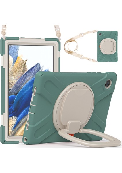 Samsung Galaxy Tab A8 10.5 2021 Için Silikon + Pc Tablet Kılıfı (Yurt Dışından)