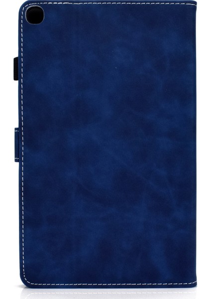 Samsung Galaxy Tab A7 Lite T220 Için Sığır Derisi Dokulu Kılıf (Yurt Dışından) fiyatları