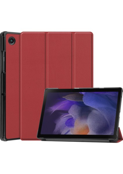 Samsung Galaxy Tab A8 2021 Için Deri Tablet Kılıfı (Yurt Dışından)