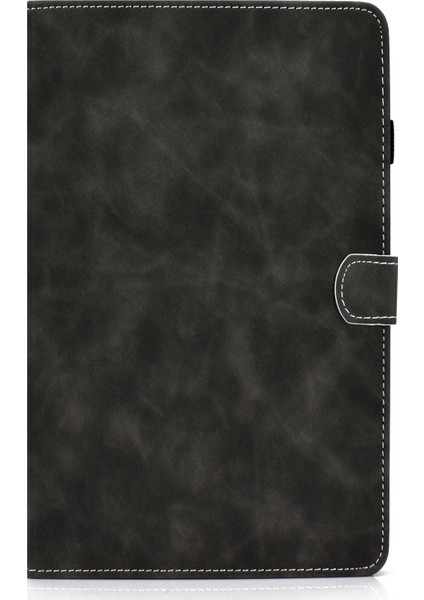 Samsung Galaxy Tab A7 T220 Sığır Derisi Doku Kılıf Samsung Galaxy Tab A7 Lite T220 Için (Yurt Dışından) fiyatları