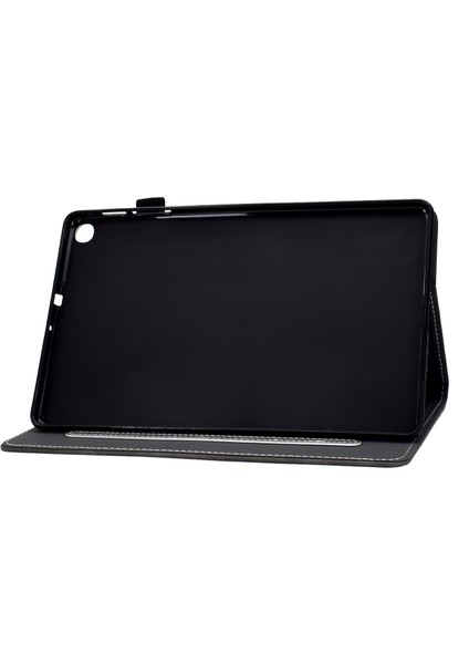 Samsung Galaxy Tab A7 T220 Sığır Derisi Doku Kılıf Samsung Galaxy Tab A7 Lite T220 Için (Yurt Dışından) fırsatları