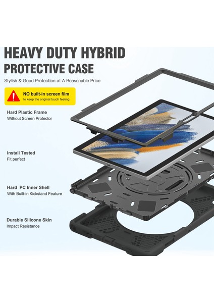 Samsung Galaxy Tab A8 10.5 2021 Için Silikon + Pc Tablet Kılıfı (Yurt Dışından) indirimleri