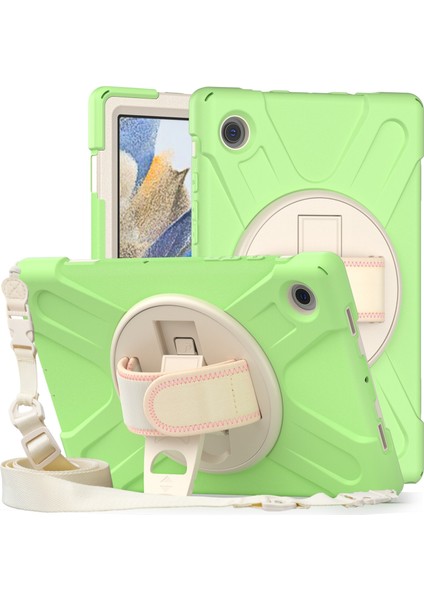 Samsung Galaxy Tab A8 10.5 2021 Için Silikon + Pc Tablet Kılıfı (Yurt Dışından) modelleri