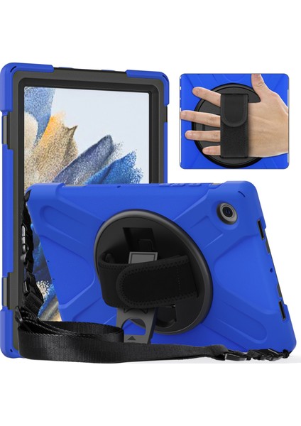 Samsung Galaxy Tab A8 10.5 2021 Için Silikon + Pc Tablet Kılıfı (Yurt Dışından)