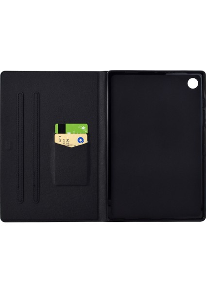 Samsung Galaxy Tab A9+ Için Deri Tablet Kılıfı (Yurt Dışından)