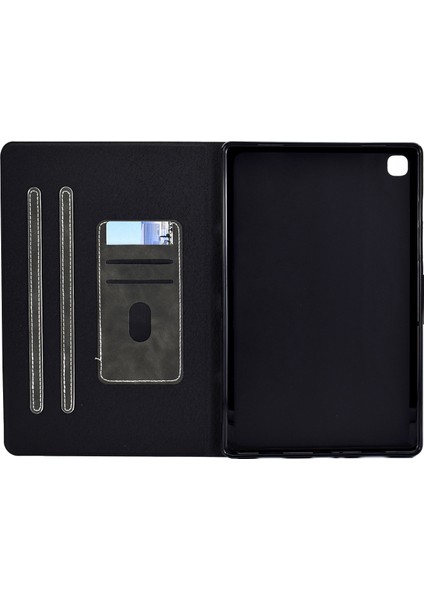 Samsung Galaxy Tab A7 (2020) T500 Için Sığır Derisi Dokulu Kılıf (Yurt Dışından) fırsatları