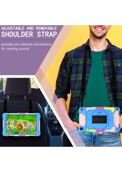 Samsung Tab A 8.0 (2019)/T290 Için Silikon+Pc Kılıfı (Yurt Dışından) indirimleri